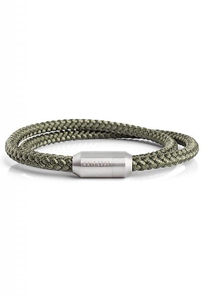 Akitsune Armband Mare Nylon Bracelet Mattsilber günstig online kaufen