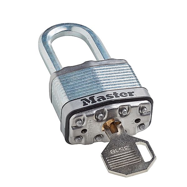 Master Lock Vorhängeschloss Excell M1EURDLF Laminiert Stahl Matt günstig online kaufen