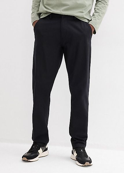 bonprix Chinohose aus Leinen und Baumwolle, Regular Fit, leichte Materialqu günstig online kaufen