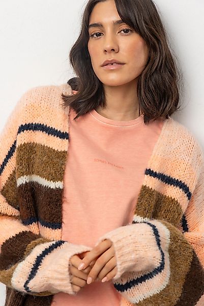 SENSES.THE LABEL Rundhalsshirt aus Baumwolle günstig online kaufen