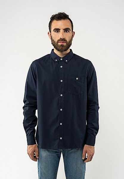 MELA Langarmhemd Hemd AJAY Button-down Kragen günstig online kaufen