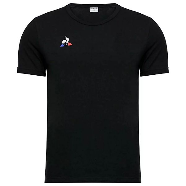 Le Coq Sportif Presentation Kurzärmeliges T-shirt XL Black günstig online kaufen