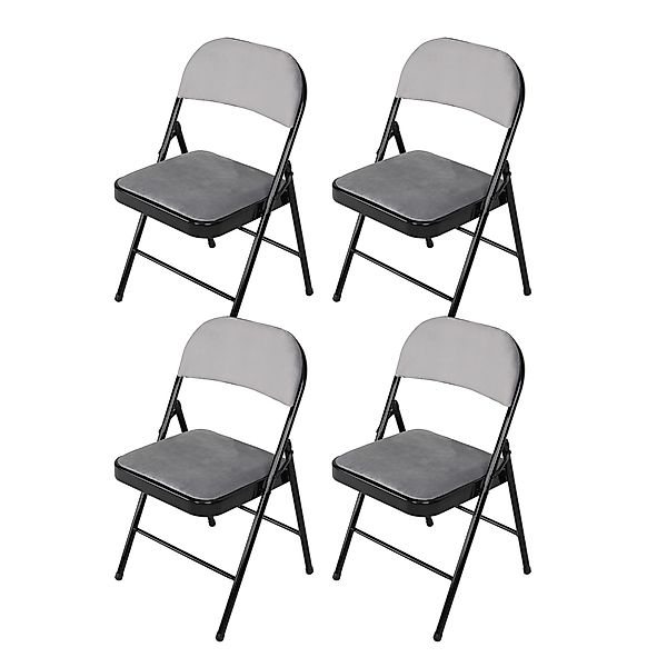 HTI-Living Klappstuhl Klappstuhl Wedigo Velvet Grau günstig online kaufen