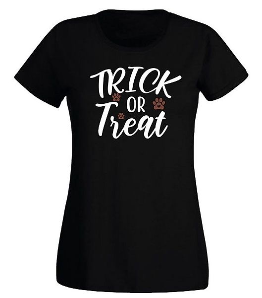 G-graphics T-Shirt Damen T-Shirt - Trick or treat Slim-fit, mit trendigem F günstig online kaufen
