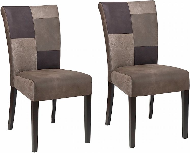 Home affaire Esszimmerstuhl "Queen" (Set) 2 Stk.Beingestell aus Massivholz, günstig online kaufen