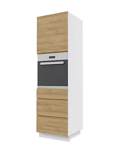 Feldmann-Wohnen Backofenumbauschrank Arezzo (1-St) 60cm Front- & Korpusfarb günstig online kaufen