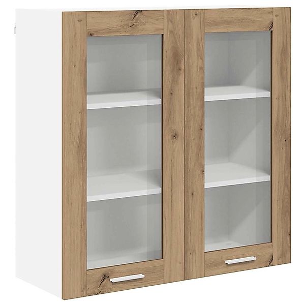 vidaXL Hängeschrank Riga Artisan-Eiche 80 x 31 x 80 cm Holzwerkstoff 884329 günstig online kaufen