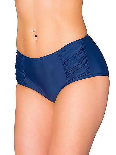 Aquarti Bikini-Hose Aquarti Damen Bikinihose mit Rock Seitliche Raffung günstig online kaufen