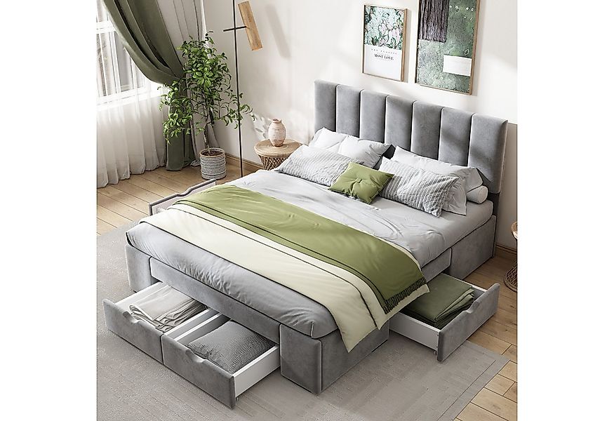 HAUSS SPOLE Polsterbett Polsterbett Doppelbett Funktionsbett Bettrahmen mit günstig online kaufen