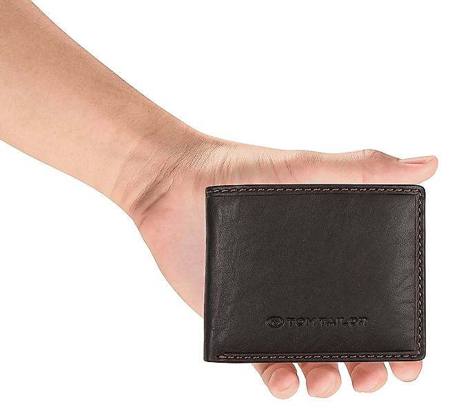 TOM TAILOR Geldbörse LARY, aus Leder im Querformat günstig online kaufen