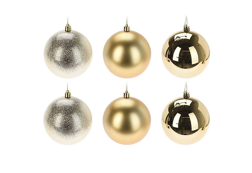 Annastore Weihnachtsbaumkugel Weihnachtskugeln aus Kunststoff zum Hängen - günstig online kaufen