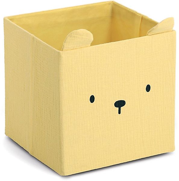 Zeller Present Aufbewahrungsbox "Bär", Musselin, Tiermotiv, kinderfreundlic günstig online kaufen
