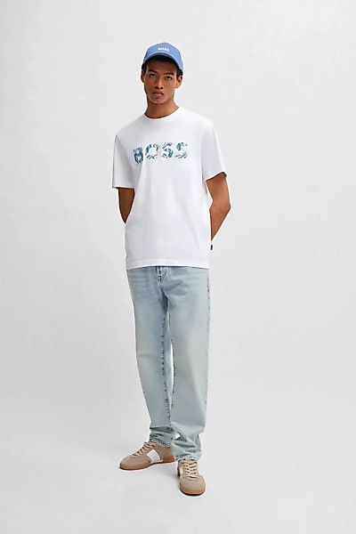 BOSS T-shirt Bossocean Weiß - Größe XL günstig online kaufen