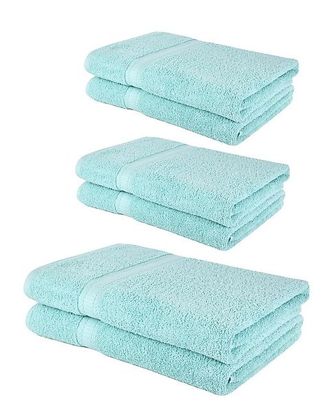 Badekönig Handtuch Set, aus 6 Handtüchern je 4 St. 50x100cm & 2 St. 70x140c günstig online kaufen