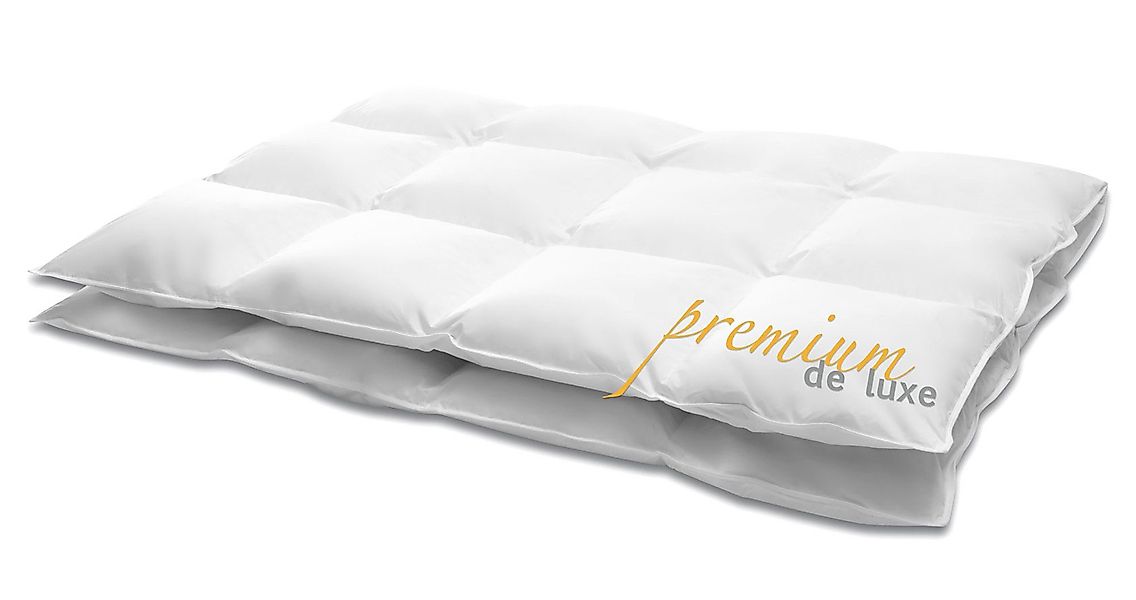 HANSKRUCHEN Daunenbettdecke Premium de Luxe, Füllung: günstig online kaufen