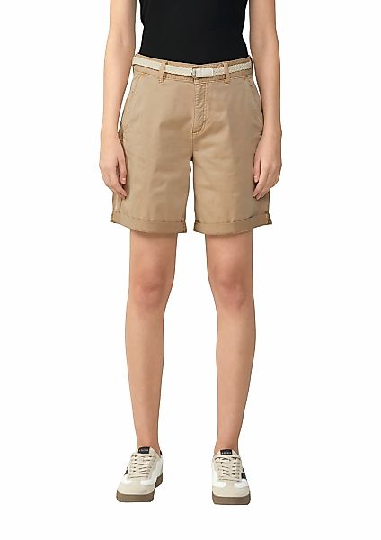 s.Oliver Chinoshorts Sommerhose mit geflochtenem Gürtel günstig online kaufen
