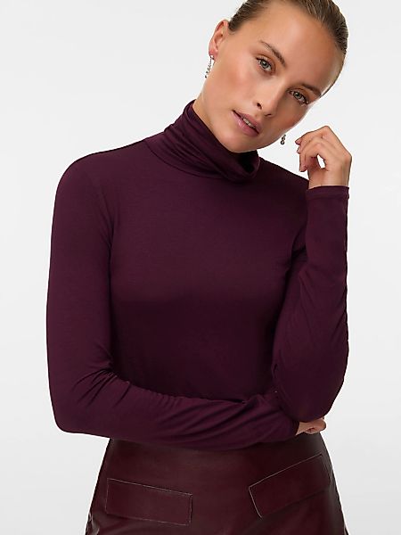 Vero Moda Langarmshirt "VMALBERTE LS ROLLNECK TOP JRS NOOS" günstig online kaufen