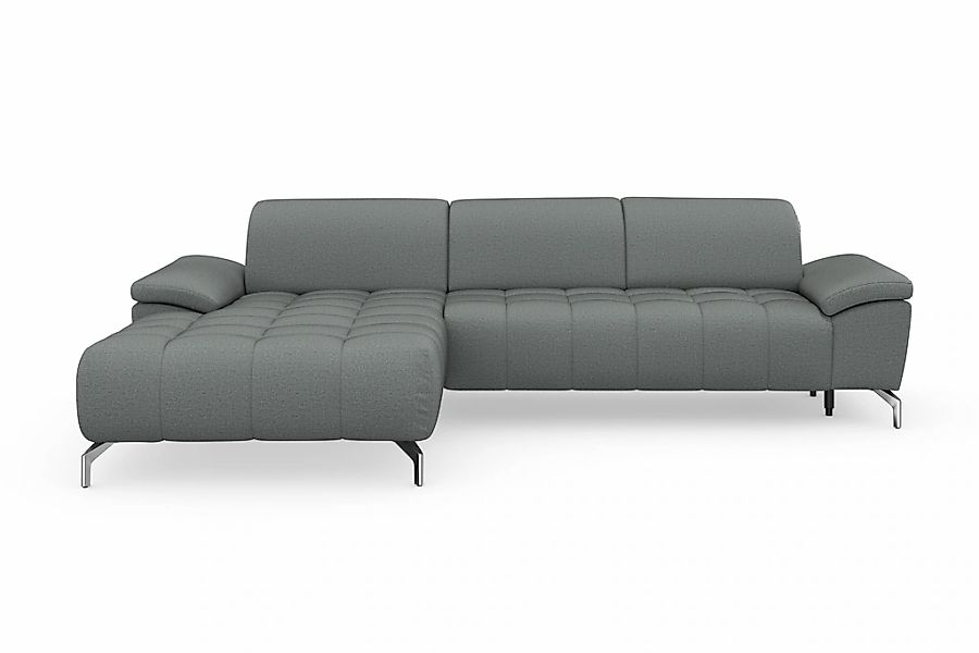 sit&more Ecksofa »Cool L-Form«, wahlweise mit Kopfteilverstellung und Vorzi günstig online kaufen