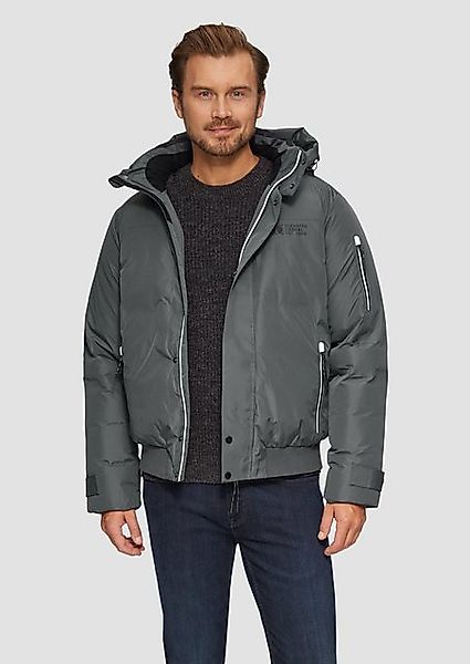 s.Oliver Allwetterjacke Wasserabweisender wattierter Blouson mit Kontrast-D günstig online kaufen
