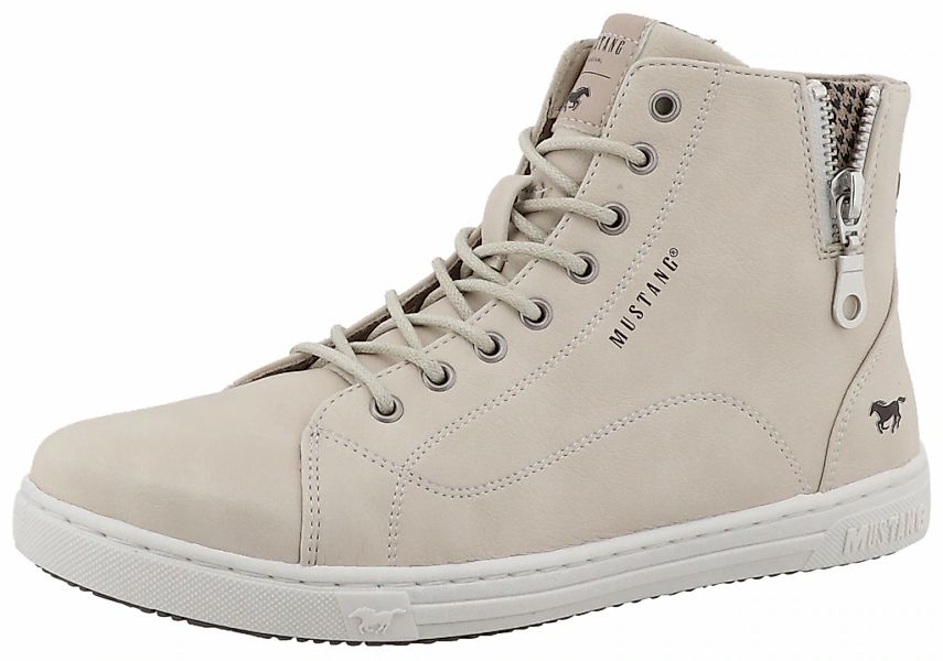 Mustang Shoes Winterstiefelette "Tuala" Schnürboots mit Reißverschluss günstig online kaufen