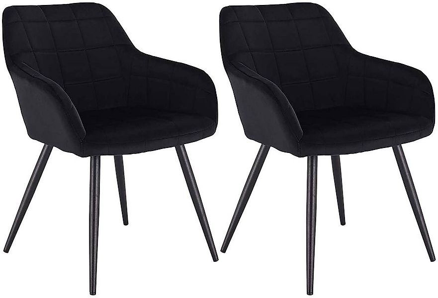 Woltu Esszimmerstuhl (Set, 2 St), Küchenstühle Polsterstühle, Metallbeine günstig online kaufen