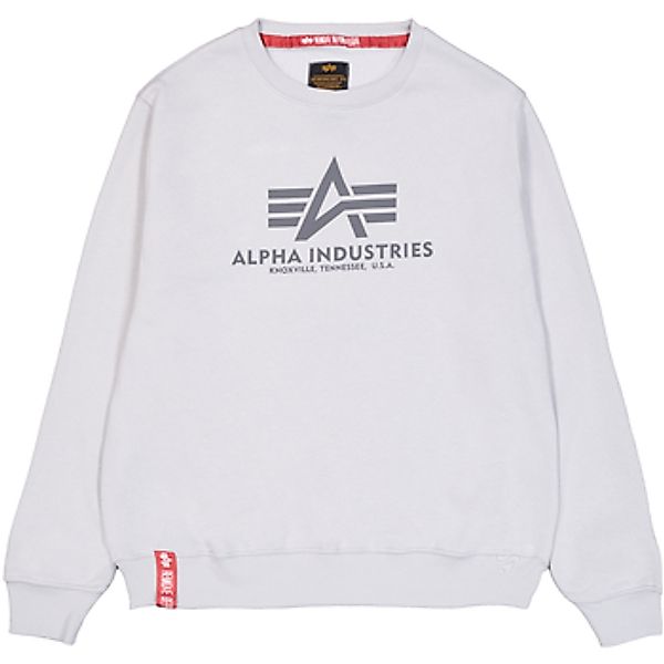 Alpha  Sweatshirt Basic Sweater - pastel grey günstig online kaufen