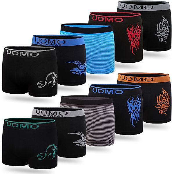 L&K Boxershorts 1209MF (10er-Pack) Boxershorts Herren günstig online kaufen