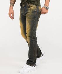 Rock Creek Regular-fit-Jeans Herren Jeans Stonewashed günstig online kaufen