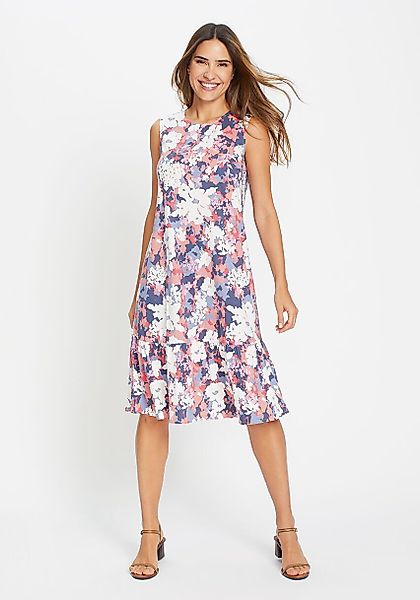 Olsen Jerseykleid (1-tlg) mit femininen Volant günstig online kaufen