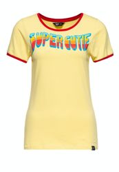 QueenKerosin Kurzarmshirt Super Cutie mit Retro günstig online kaufen