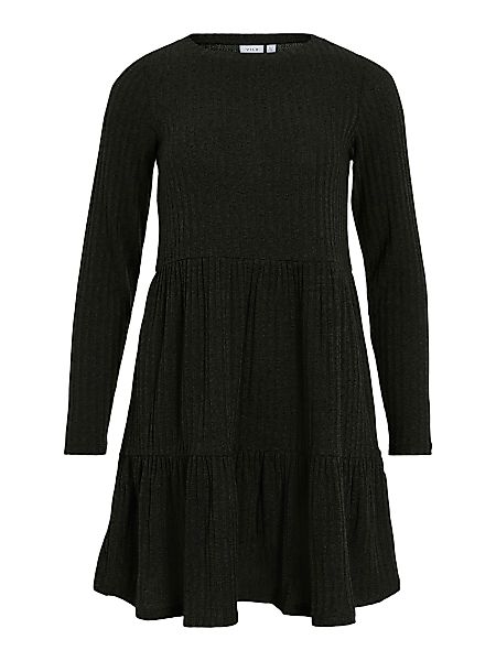 Vila Shirtkleid Geripptes Minikleid mit langen günstig online kaufen