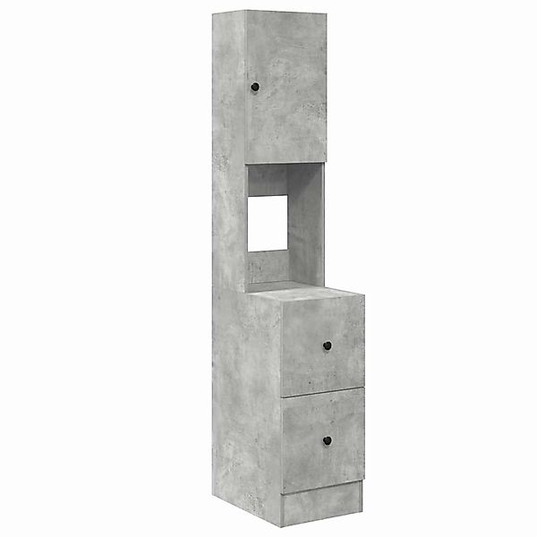 vidaXL Küchenschrank mit Regal Grau 35 x 50 x 180 cm Holzwerkstoff 871373 günstig online kaufen