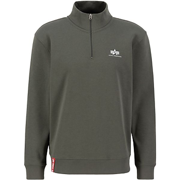 Alpha Industries  Sweatshirt Half Zip Sweatshirt SL - dark olive günstig online kaufen