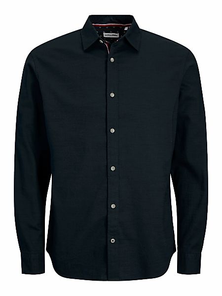 Jack & Jones Langarmhemd JJPIERRE SLUB günstig online kaufen