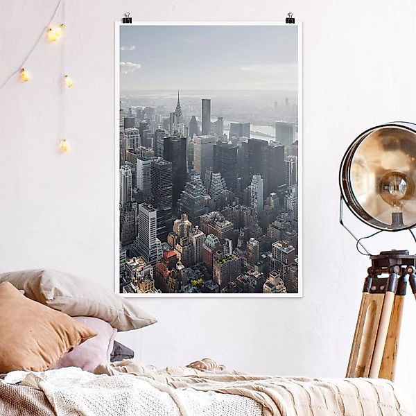 Poster Architektur & Skyline - Hochformat Vom Empire State Building Upper M günstig online kaufen