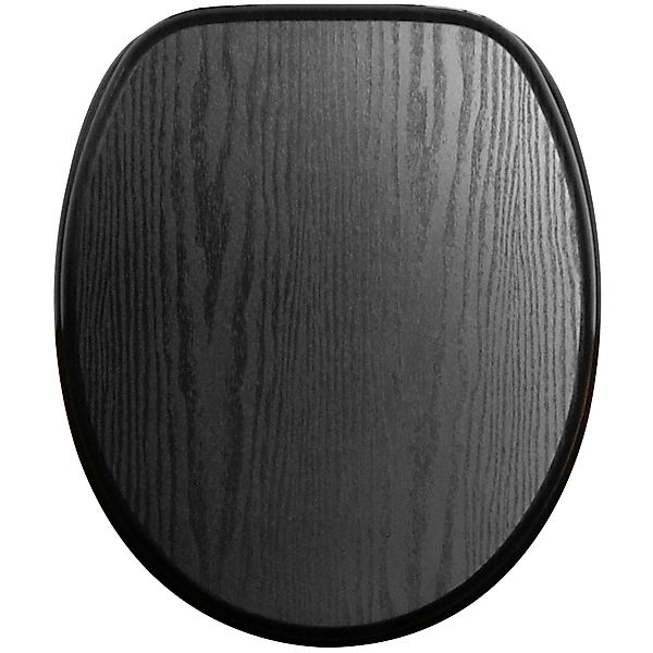 Sanilo WC-Sitz Black Wood, mit Absenkautomatik, günstig online kaufen