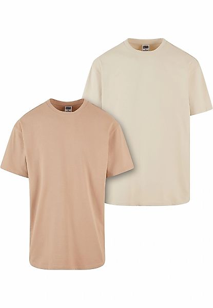 URBAN CLASSICS T-Shirt "Urban Classics Herren Heavy Oversized Tee 2-Pack", günstig online kaufen