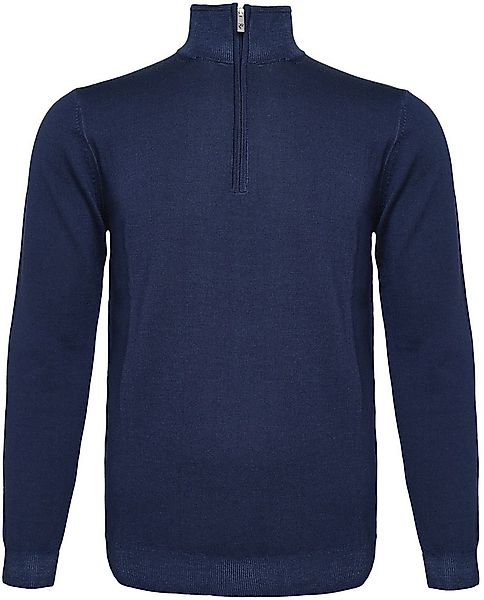R2 Half Zip Pullover Merino Wolle Navy - Größe XL günstig online kaufen
