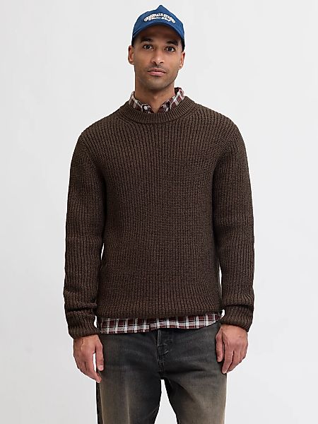 Jack & Jones Strickpullover "JORBLEECKER KNIT CREW NECK BF" günstig online kaufen