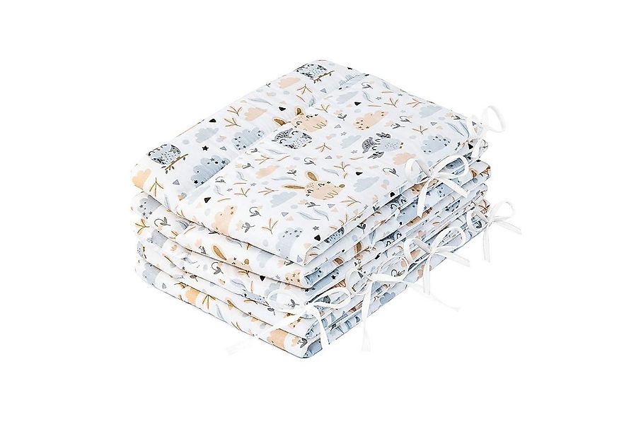 Amilian Bettnestchen Bettumrandung (Made in EU) 420x30 cm - für Babybett 14 günstig online kaufen