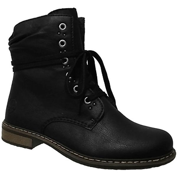 Rieker Schnürboots, Winterboots, Blockabsatz, Stiefelette mit dezenter Niet günstig online kaufen