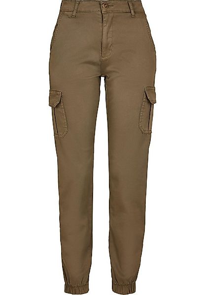 URBAN CLASSICS Cargohose Urban Classics Damen Ladies High Waist Cargo Pants günstig online kaufen