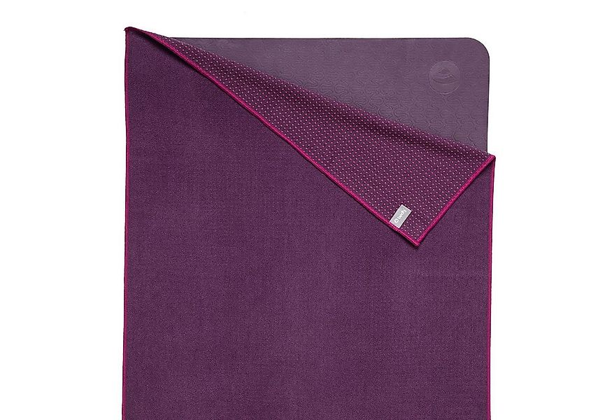 bodhi Sporthandtuch Yogatuch GRIP ² - Zweifarbig aubergine/lila (neu) günstig online kaufen