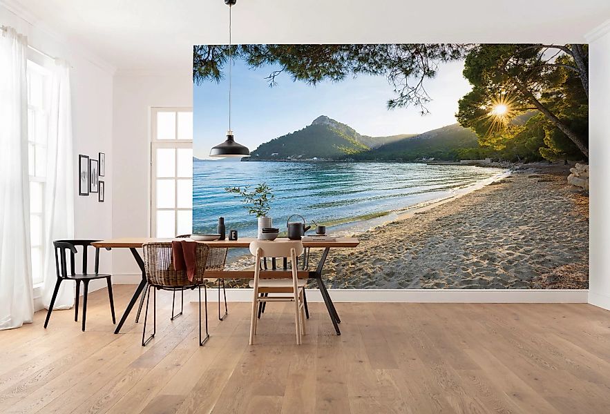 KOMAR Vlies Fototapete - Lonely Paradise - Größe 450 x 280 cm mehrfarbig günstig online kaufen