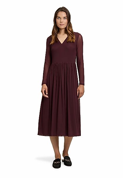 Vera Mont Maxikleid "Damen unifarben" Nahttasche Material günstig online kaufen