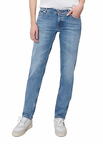 Marc OPolo "Denim trouser, straight fit, regular length, mid waist" günstig online kaufen
