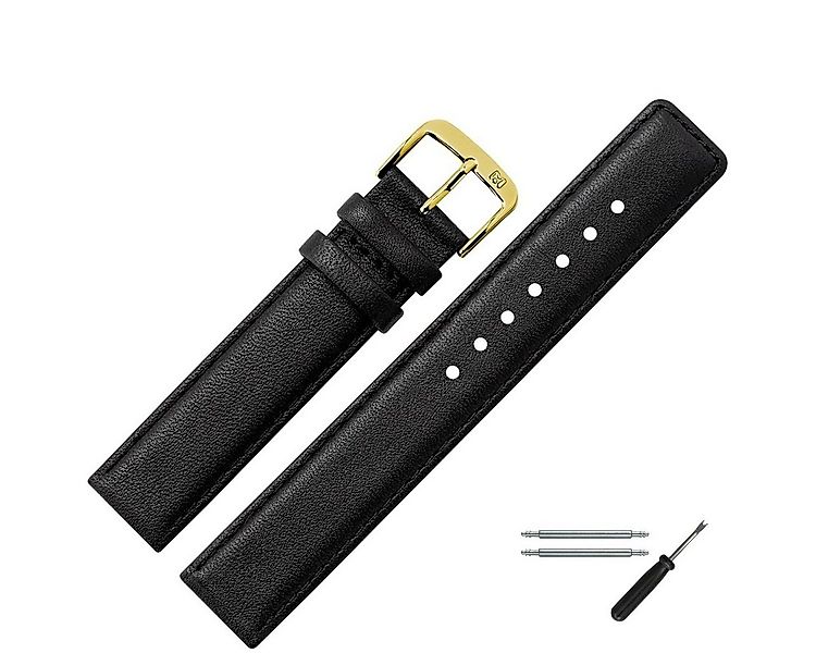 MARBURGER Uhrenarmband 14mm Leder Schwein Schweinsleder günstig online kaufen