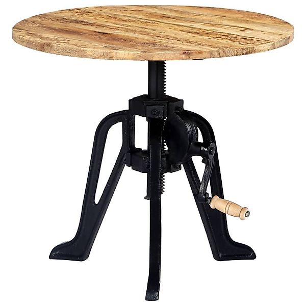 vidaXL Beistelltisch Beistelltisch 60×(46-63) cm Massivholz günstig online kaufen