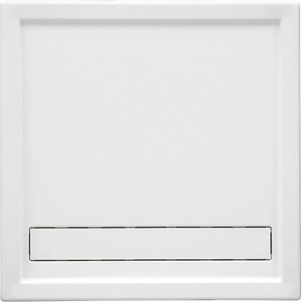 Ottofond Duschwanne Extraflach Fashion-Board Rechteck 100 cm x 90 cm Weiß günstig online kaufen
