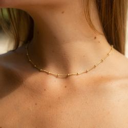 Made by Nami Edelstahlkette Minimalistische Halskette günstig online kaufen